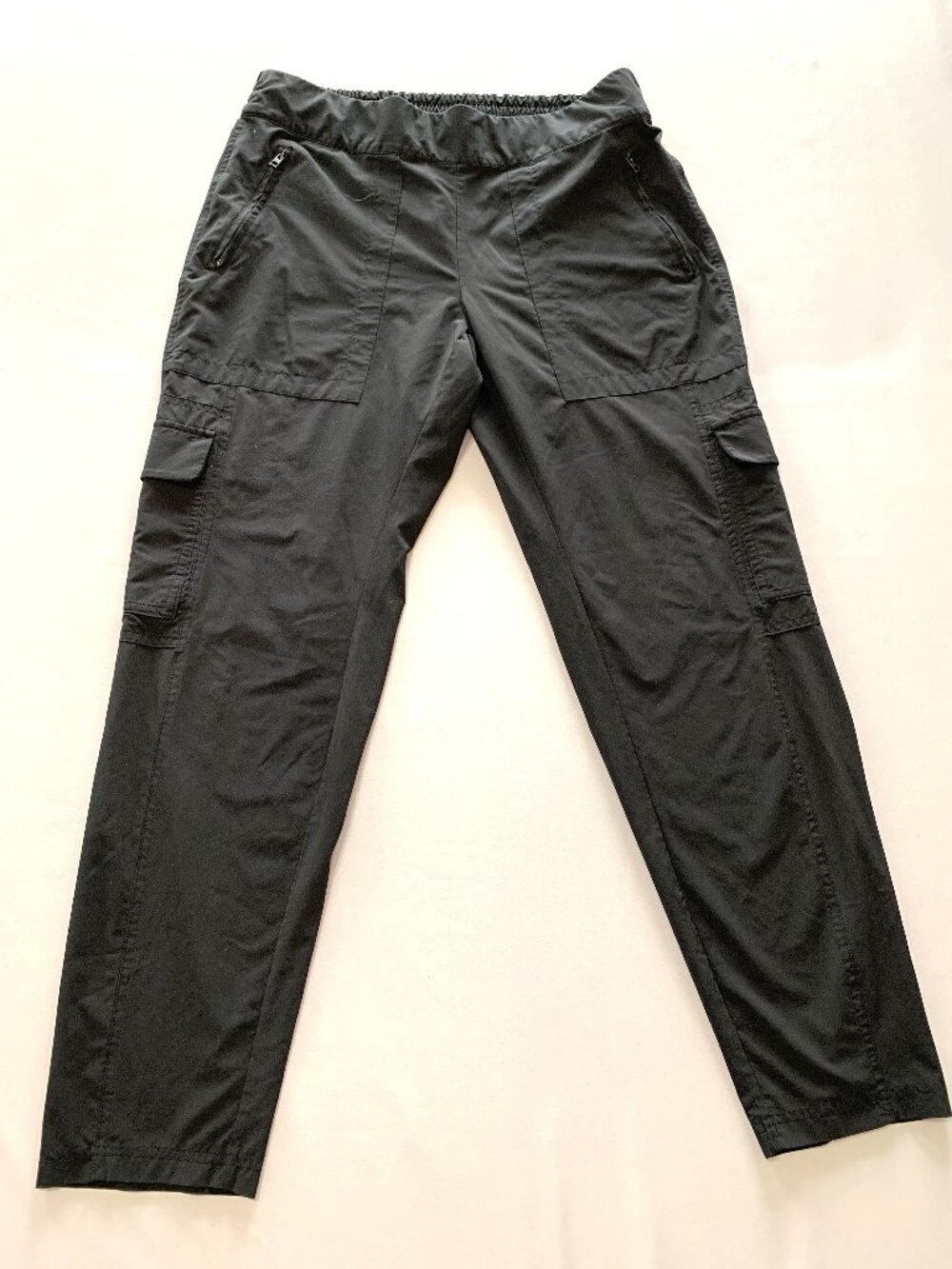 Athleta Women Performance Active Black Pants Elastic Waistband Outdoors Size 10